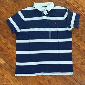 Ralph Lauren Polo in Navy and White Stripes